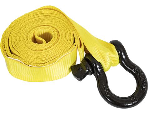 atv tow strap with hooks
